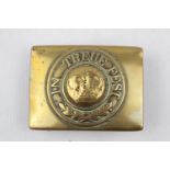 WW1 Bavarian Buckle 'In Treue Fest'