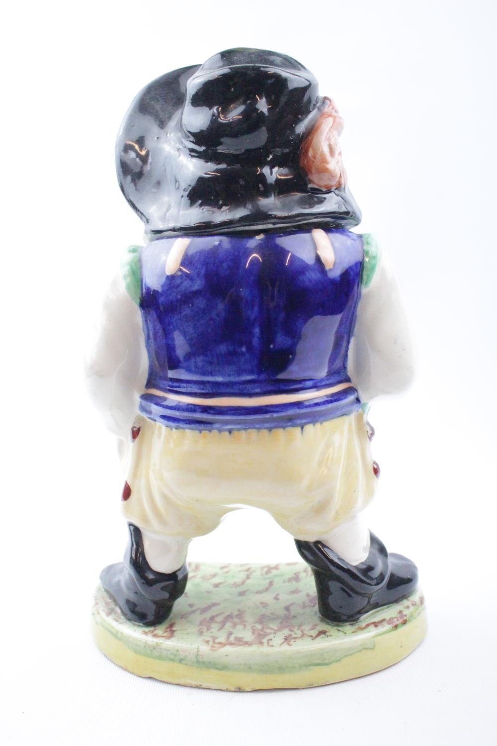 Staffordshire pottery Tobacco jar in the form of a Cavalier - Image 2 of 4