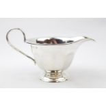 Art Deco Silver Cream Jug by Edward Viner, Sheffield 1933, 135g total weight