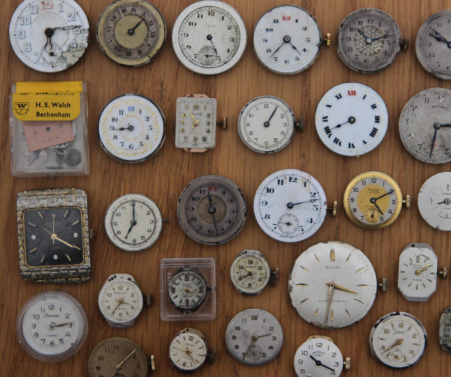 Collection of 48 Watch Movements & Faces to inc Breguet, Citron & Rone. Watch movements inc Breguet, - Image 2 of 6