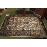 20thC 17thC Style Kirman Tree of Life Rug 200 x 133cm