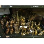 A selection of brass