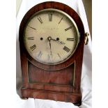 An early 19th Century rosewood bracket clock the cream dial inscribed Frankeem & Mowat, Bath with