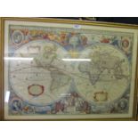 A print map of the world