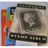 Three stamp albums.