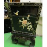 A chinoiserie planter applied birds and flowers (a/f)