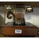 A modern vintage style telephone