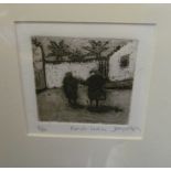 Judy Willouby - limited edition etching Ronda Ladies 21/100