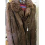 A fur coat