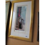 Szikora - a signed limited edition print’ Peeping Tom' 2001