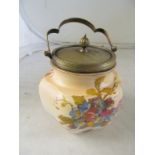 A Royal Doulton biscuit barrel