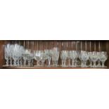 Various drinking glasses