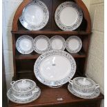 A Royal Worcester 'Padua' part dinner set