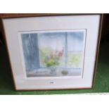 D Wilkinson - signed limited edition print Cottage 56/225