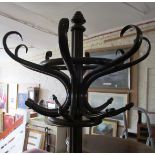 A Bentwood style coat stand