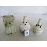 Six Carn Pottery vases