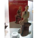 A Royal Doulton Bathing Belle Limited Edition 'Calendar Girl', boxed