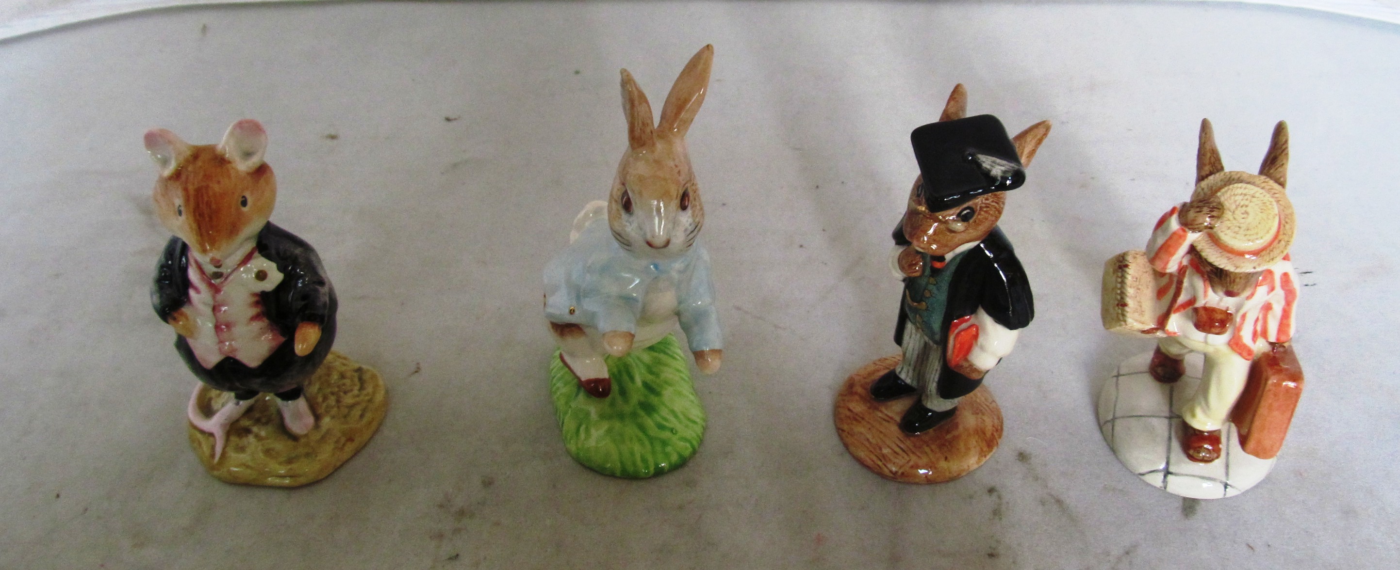 Some Royal Doulton Bunnykins figures and some Beswick Beatrix Potter figures - Image 2 of 2