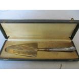 A French Art Deco cake server (boxed)