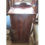 Two Victorian mahogany bedside cabinets