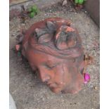 A pottery child's head