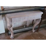 A 19th Century console side table