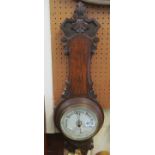 An oak barometer