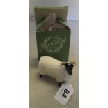 A Beswick Ram boxed