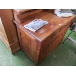 An Edwardian dressing table