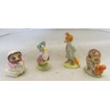 Four Royal Albert Beatrix Potter items