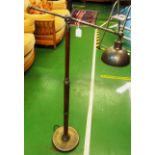 A vintage style adjustable floor lamp