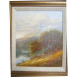 Andrew Grant Kurtis - oil highland mountain landscape