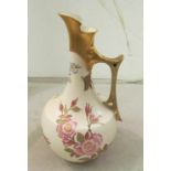 A Royal Worcester helmet lip vase