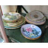 Various decorative plates