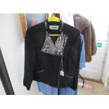 A Moschino black sequin ladies jacket