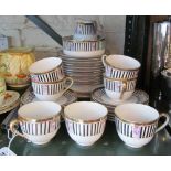 A Noritake coffee set