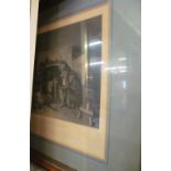 A pair of prints 'The Duellists' and 'Pug-ilists' engraved by C Turner