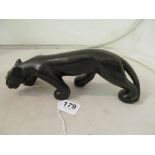 An Art Deco panther