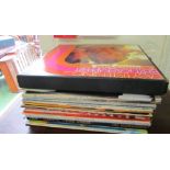 A Beatles Sergent Peppers Lonely Hearts Club Band album and various other albums