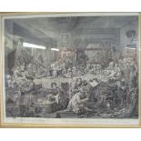 Four Hogarth prints