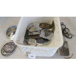 Various belt buckles