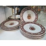 A set ten plates Chateau de Versailles