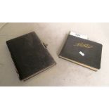An autograph book 1912 and a photo book