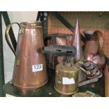 Some copper and brassware