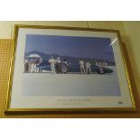 A Jack Vettriano print 'Bluebird at Bonneville' Portland Gallery