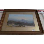 Edwardian highland scene signed Frank Holme