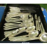 A set of Elwin plated cutlery