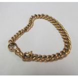 A 9ct gold chain bracelet