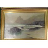 Warne Browne - pair pictures seascapes