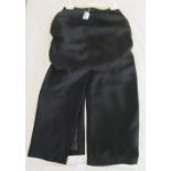 An Emporio Armani black skirt